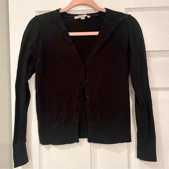 LOFT Sweaters - Fitted LOFT V-Neck Cardigan